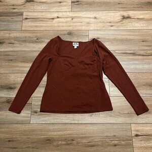 Women’s Future Collective x Reese Blustein Sweetheart Corset Top SZ XL Brown